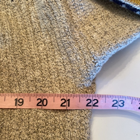 Lucky Brand Large Tribal Sweater W22 L30 - Picture 6 of 10